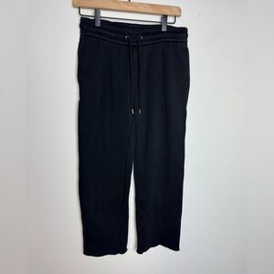 James Perse French Terry Sweatpants Crop raw hem Size XS